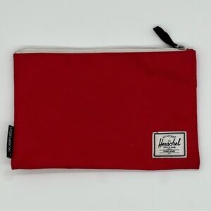 Virgin Atlantic Herschel Supply Co Red Inflight Amenity Toiletry Wash Bag Pouch